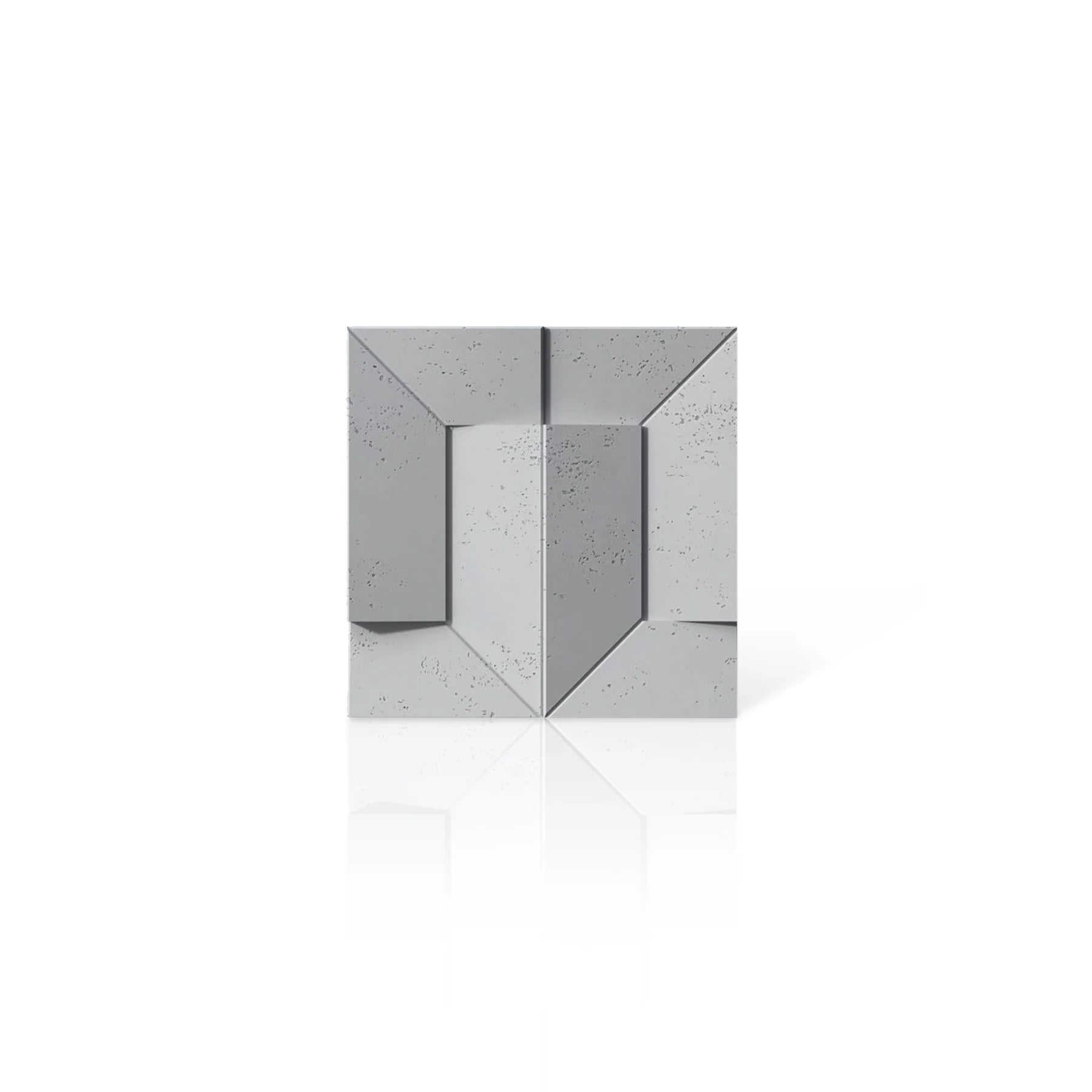 3D Concrete Wall Panels TRANSFORMER colour swatch on white background DecorMania.eu